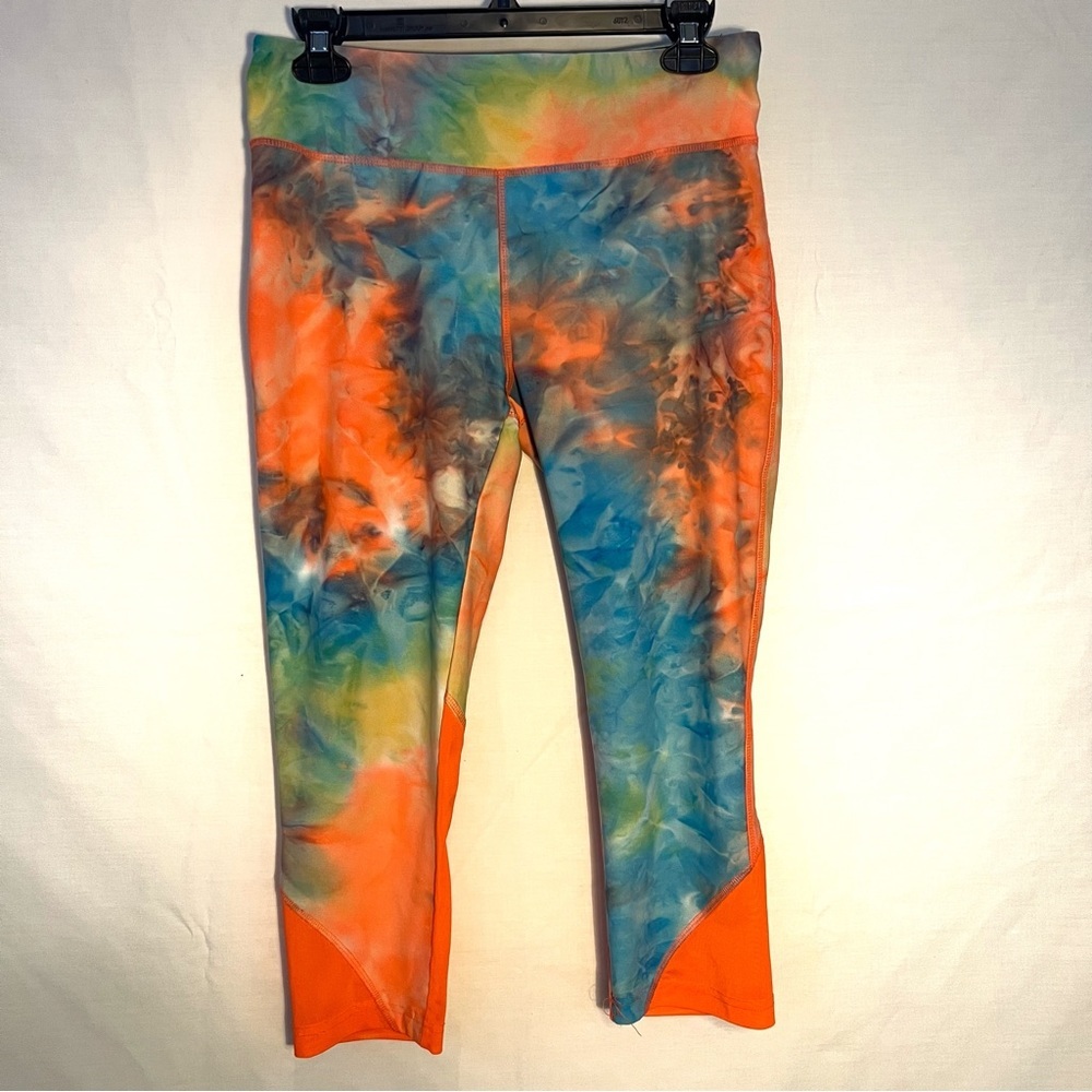 Tye Dye Capri Leggings Size Medium